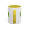 RE Green Lotus Flower Colorful Mugs, 11oz