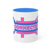 Divine M/F Connected Colorful Mugs, 11oz