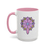 RE Lavender Lotus Flower Colorful Mugs, 11oz