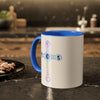 Blue RE's Humbleness Colorful Mugs, 11oz
