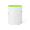 RE's Harmony/RE Green Cross Colorful Mugs, 11oz