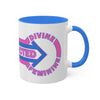 Divine M/F Connected Colorful Mugs, 11oz