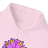 RE Purple Lotus Unisex Heavy Blend™ Hooded Sweatshirt