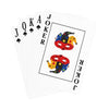 RE Blue/ Lavender Logo Poker Cards