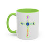 RE's Honesty/RE Green Cross Colorful Mugs, 11oz