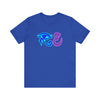 Blue/Lavender Pink RE Logo T-shirt