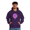 RE Purple Lotus Unisex Heavy Blend™ Hooded Sweatshirt