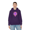 RE Purple Lotus Unisex Heavy Blend™ Hooded Sweatshirt