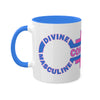 Divine M/F Connected Colorful Mugs, 11oz