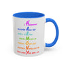 RE's Harmony/RE Blue Cross Colorful Mugs, 11oz