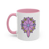 RE Lavender Lotus Flower Colorful Mugs, 11oz