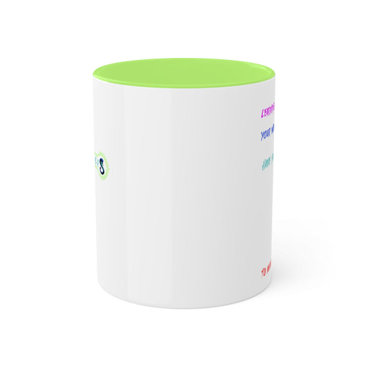 RE's Success/RE Green Cross Colorful Mugs, 11oz