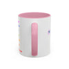 RE's Success/RE Pink Cross Colorful Mugs, 11oz