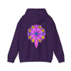 RE Purple Lotus Unisex Heavy Blend™ Hooded Sweatshirt