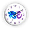 Initials R,E Wall Clock