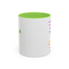 RE's Humbleness/Green Cross Colorful Mugs, 11oz