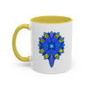 RE Blue Lotus Flower Colorful Mugs, 11oz