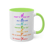 RE's Honesty/RE Green Cross Colorful Mugs, 11oz