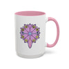 RE Lavender Lotus Flower Colorful Mugs, 11oz