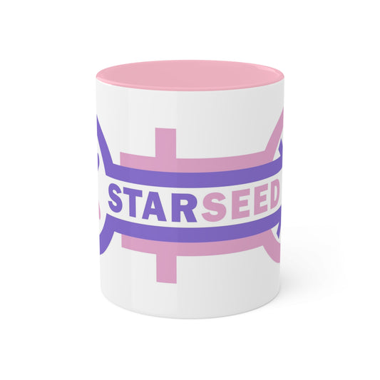 StarSeed/It's a Girl Colorful Mugs, 11oz