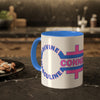 Divine M/F Connected Colorful Mugs, 11oz