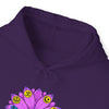 RE Purple Lotus Unisex Heavy Blend™ Hooded Sweatshirt