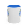 RE Blue Lotus Flower Colorful Mugs, 11oz
