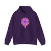 RE Purple Lotus Unisex Heavy Blend™ Hooded Sweatshirt