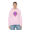 RE Purple Lotus Unisex Heavy Blend™ Hooded Sweatshirt