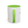 RE's Honesty/RE Green Cross Colorful Mugs, 11oz