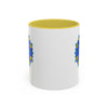 RE Blue Lotus Flower Colorful Mugs, 11oz