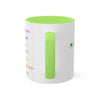 RE's Honesty/RE Green Cross Colorful Mugs, 11oz