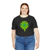 RE Green Lotus Flower T-shirt