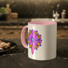 RE Lavender Lotus Flower Colorful Mugs, 11oz