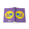 RE's Blue/Lavender Logo Softcover Notebook, A5