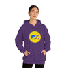 RE Blue/Lavender Logo Unisex Heavy Blend™ Hooded Sweatshirt