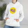 RE Lavender/Pink Logo Unisex Heavy Blend™ Hooded Sweatshirt