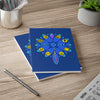 RE's Blue Lotus Flower Softcover Notebook, A5