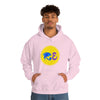 RE Blue/Lavender Logo Unisex Heavy Blend™ Hooded Sweatshirt