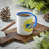 Blue/Blue RE Logo Colorful Mugs, 11oz