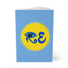 RE's Blue/Blue Logo Softcover Notebook, A5