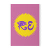 RE's Lavender/Pink Logo Softcover Notebook, A5