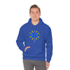 RE Blue Lotus Unisex Heavy Blend™ Hooded Sweatshirt