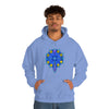 RE Blue Lotus Unisex Heavy Blend™ Hooded Sweatshirt