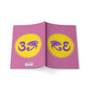 RE's Lavender/Pink Logo Softcover Notebook, A5