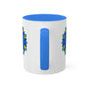 RE Blue Lotus Flower Colorful Mugs, 11oz