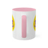 Lavender/Pink RE Logo Colorful Mugs, 11oz