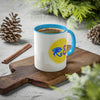 Blue/Lavender RE Logo Colorful Mugs, 11oz