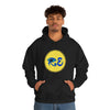 RE Blue/Blue Logo Unisex Heavy Blend™ Hooded Sweatshirt