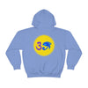 RE Blue/Lavender Logo Unisex Heavy Blend™ Hooded Sweatshirt